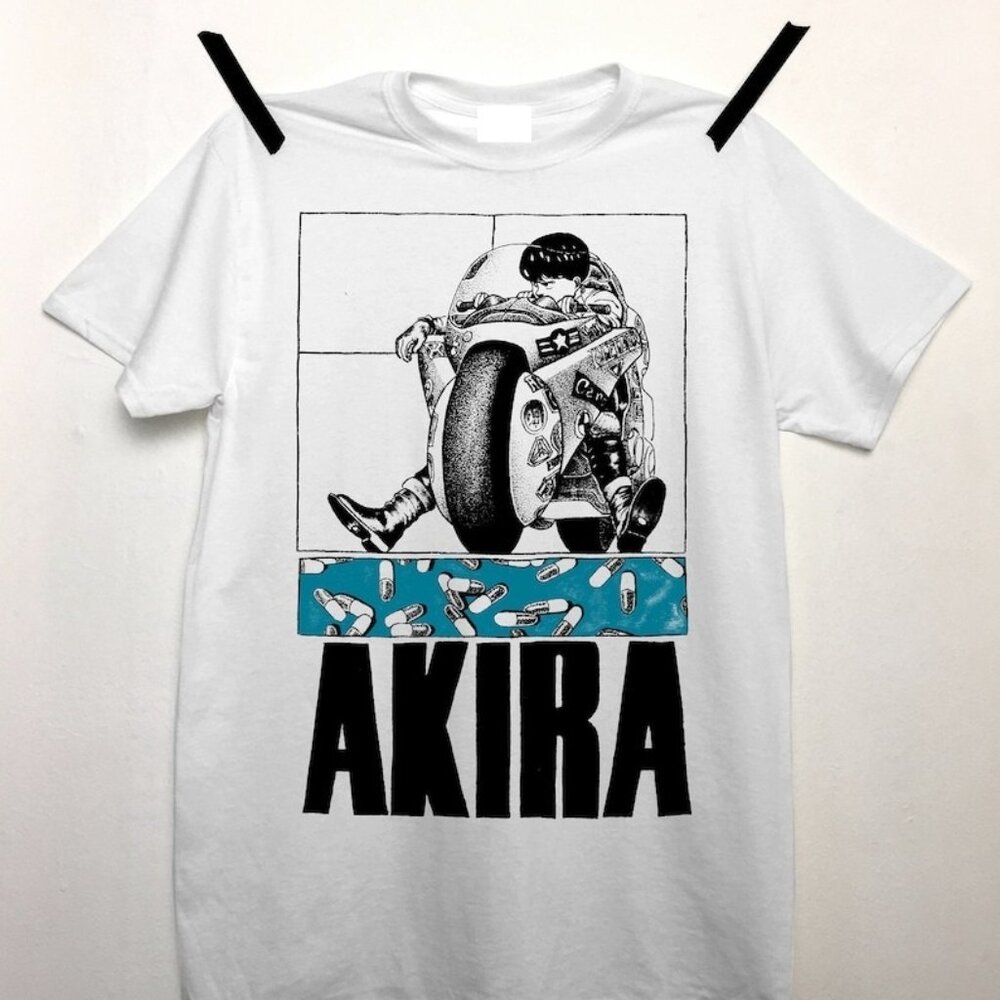 AKIRA Unisex White Shirt